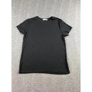 Double Zero Black‎ Short Sleeve T-Shirt Size Large